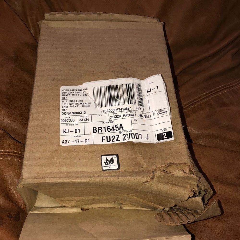 BR1645A Motorcraft Brake disc set